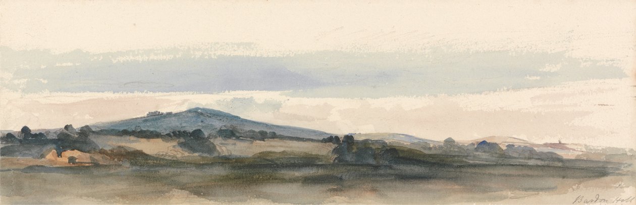 Bardon Hill, bosque de Charnwood, Leicestershire de Peter de Wint