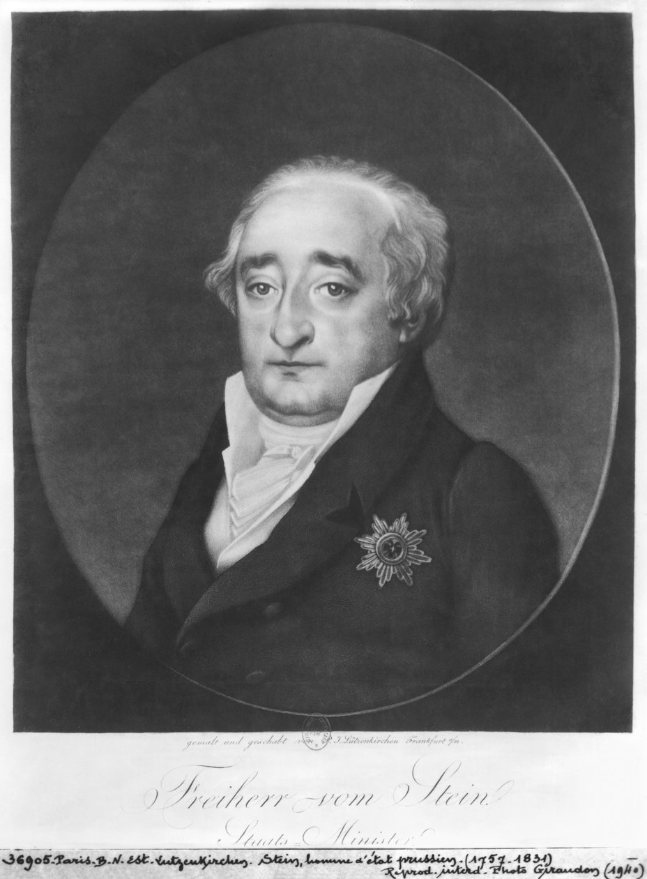 Barón Karl von Stein de Peter Joseph Lutzenkirchen
