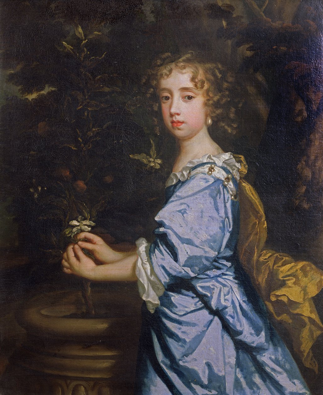 Isabella Dormer, de 8 años, luego Condesa de Mountrath de Peter Lely