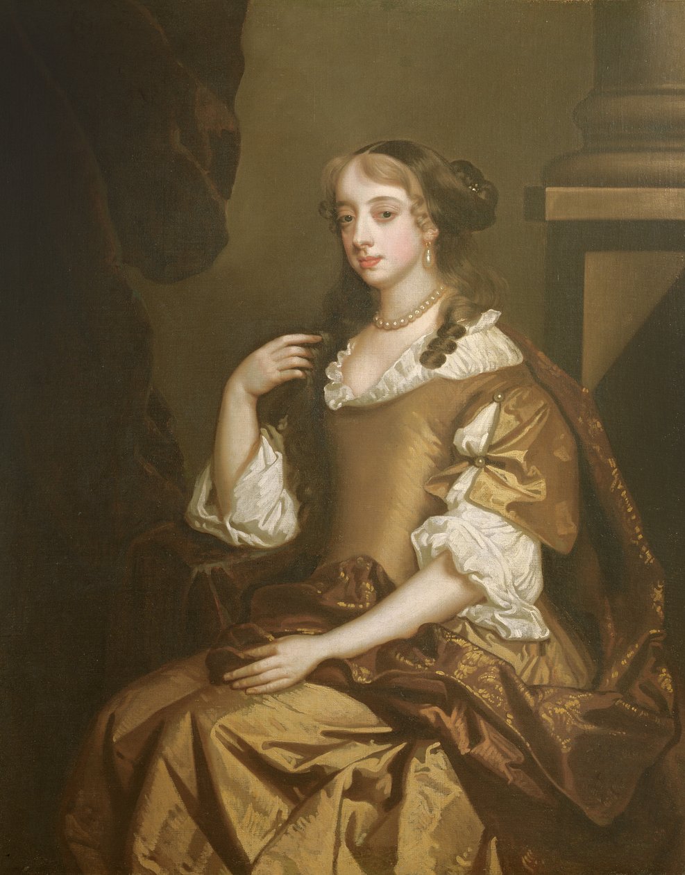 Louise de Penacoet de Kerouaille (1649-1734) Duquesa de Portsmouth de Peter Lely