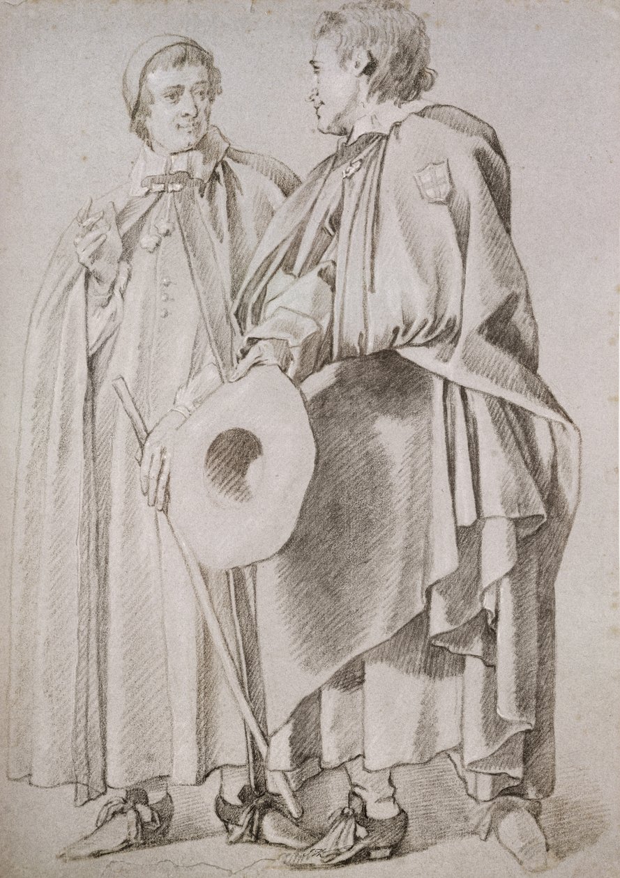 Dos pobres caballeros de Windsor de Peter Lely