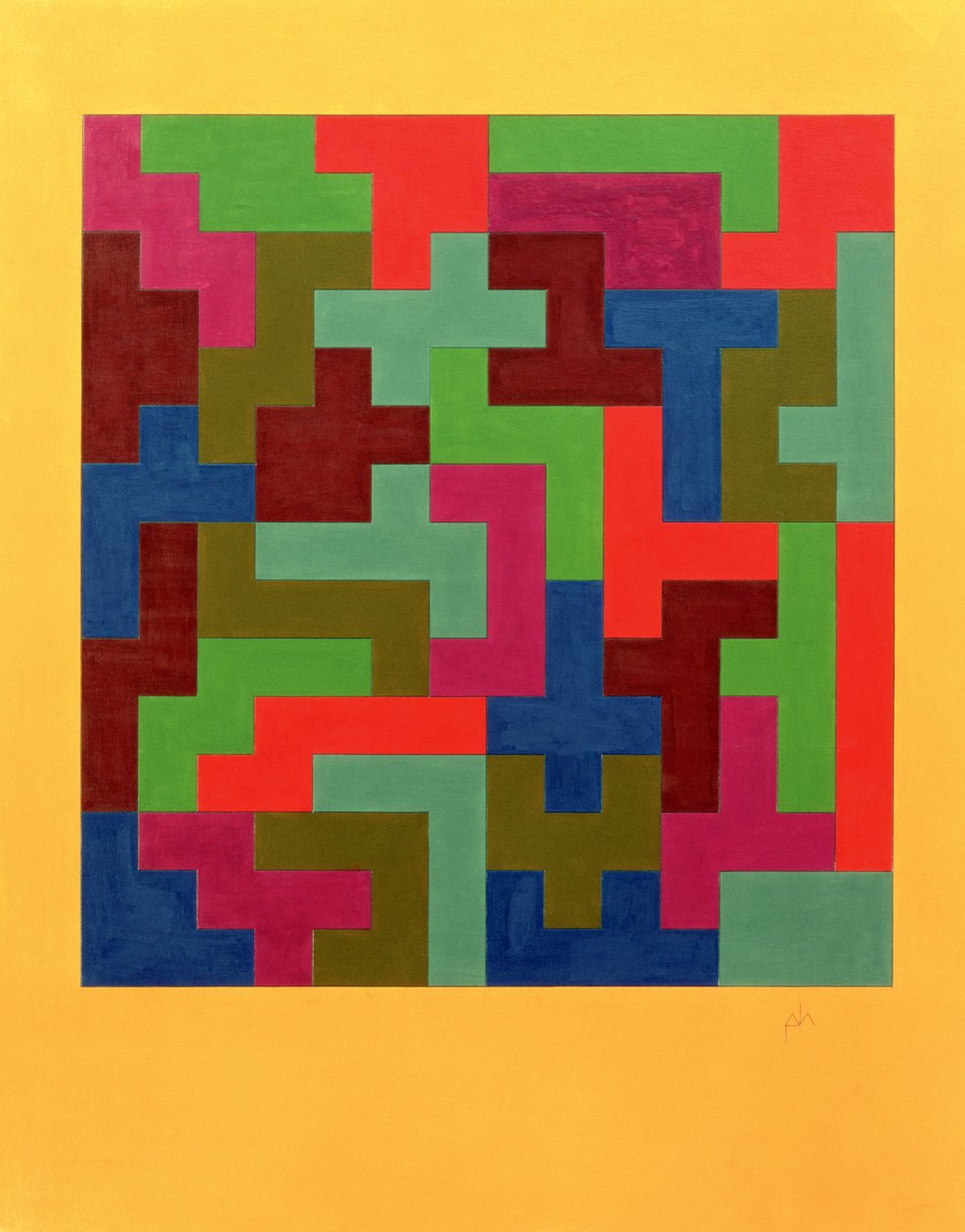 Puzzle II, 1988 de Peter McClure
