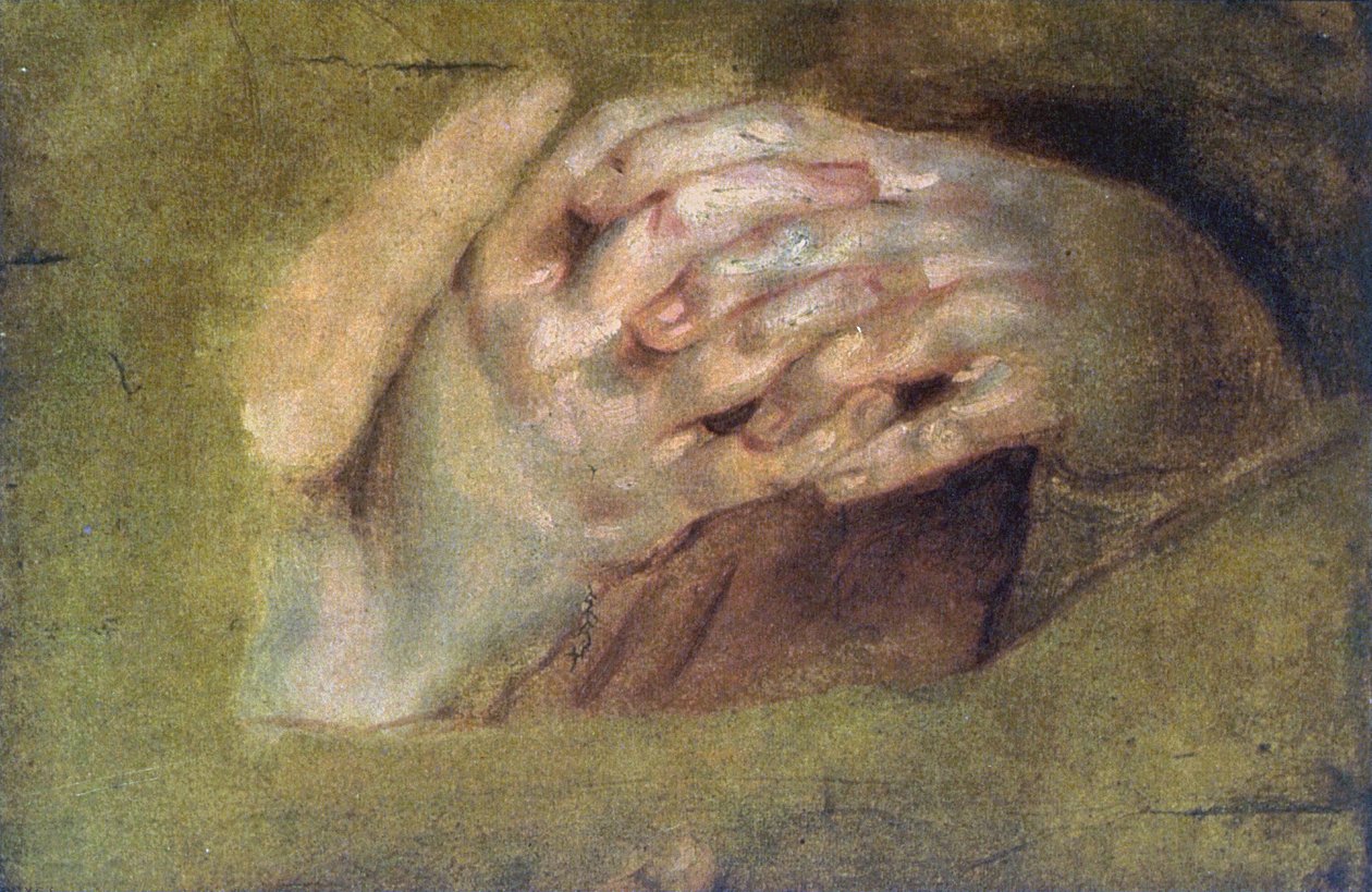 Manos orantes de Peter Paul Rubens