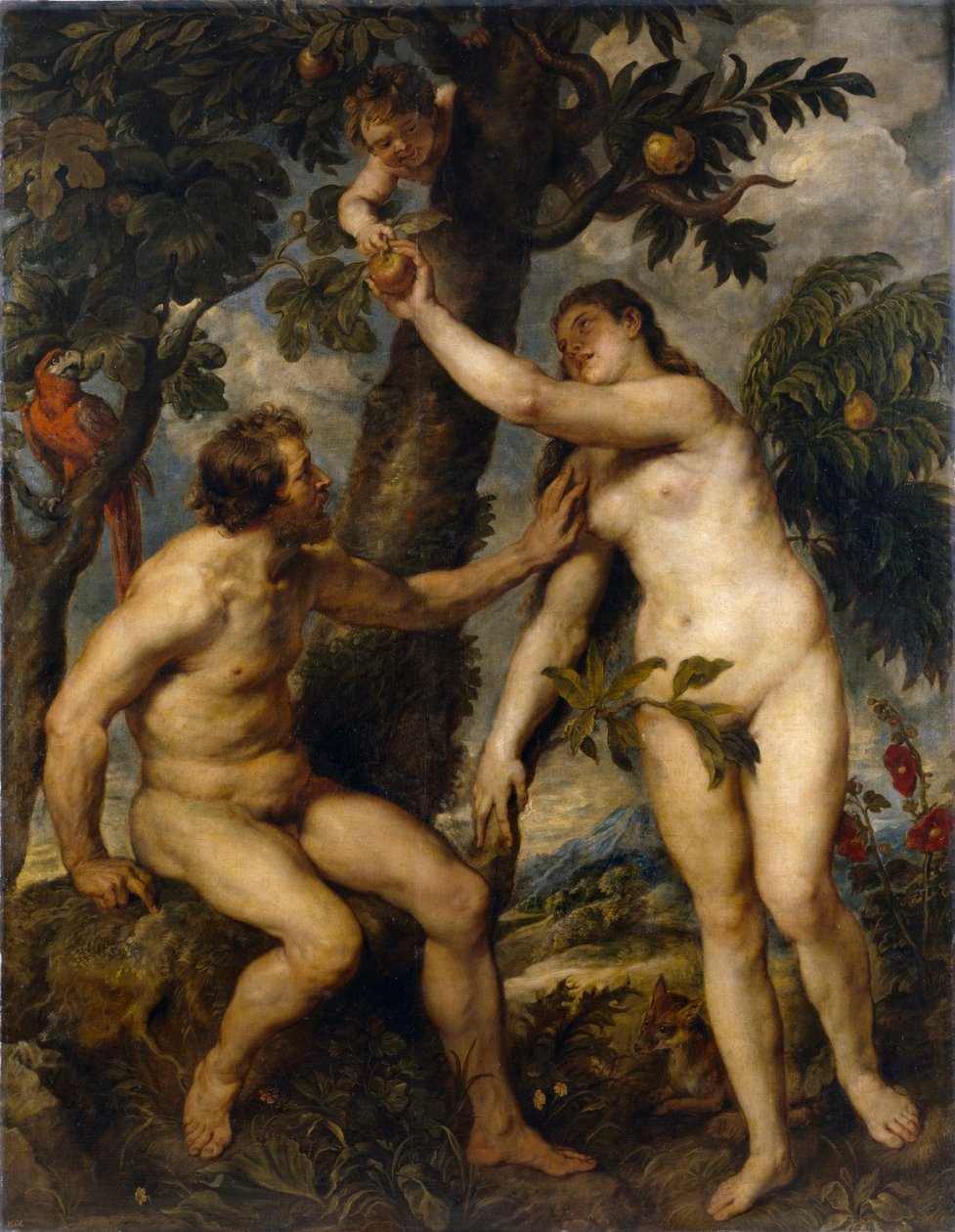Adán y Eva de Peter Paul Rubens