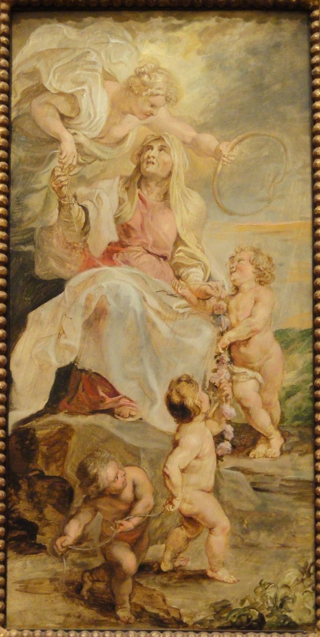 Alegoría de la eternidad de Peter Paul Rubens