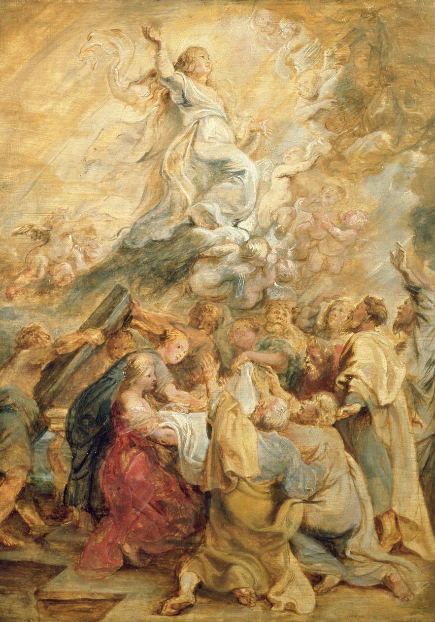 Asunción de la Virgen c.1635 de Peter Paul Rubens