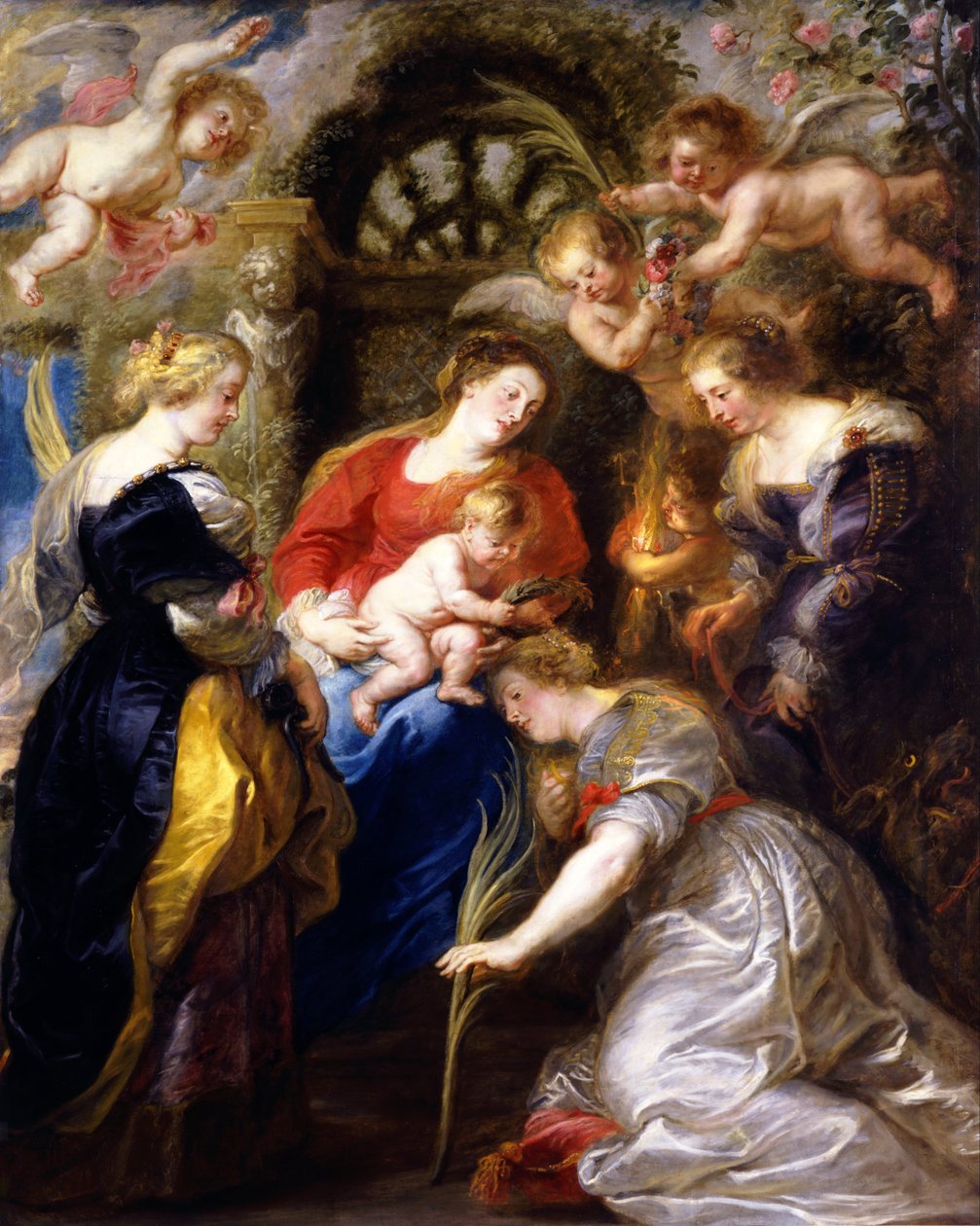 Coronación de Santa Catalina de Peter Paul Rubens