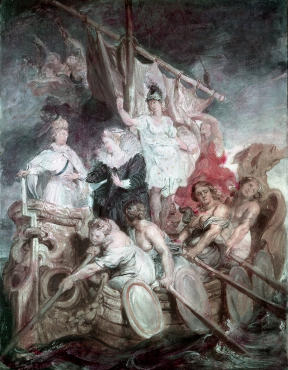 La mayoría de edad de Luis XIII de Peter Paul Rubens