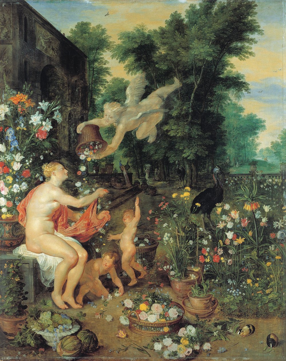 Flora y Céfiro de Peter Paul Rubens