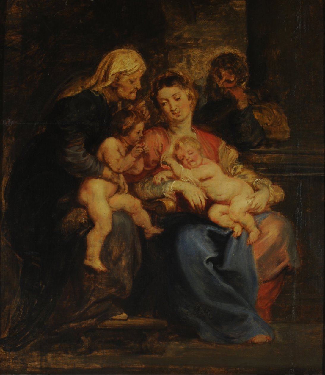 La Sagrada Familia con Santa Isabel y San Juan de Peter Paul Rubens