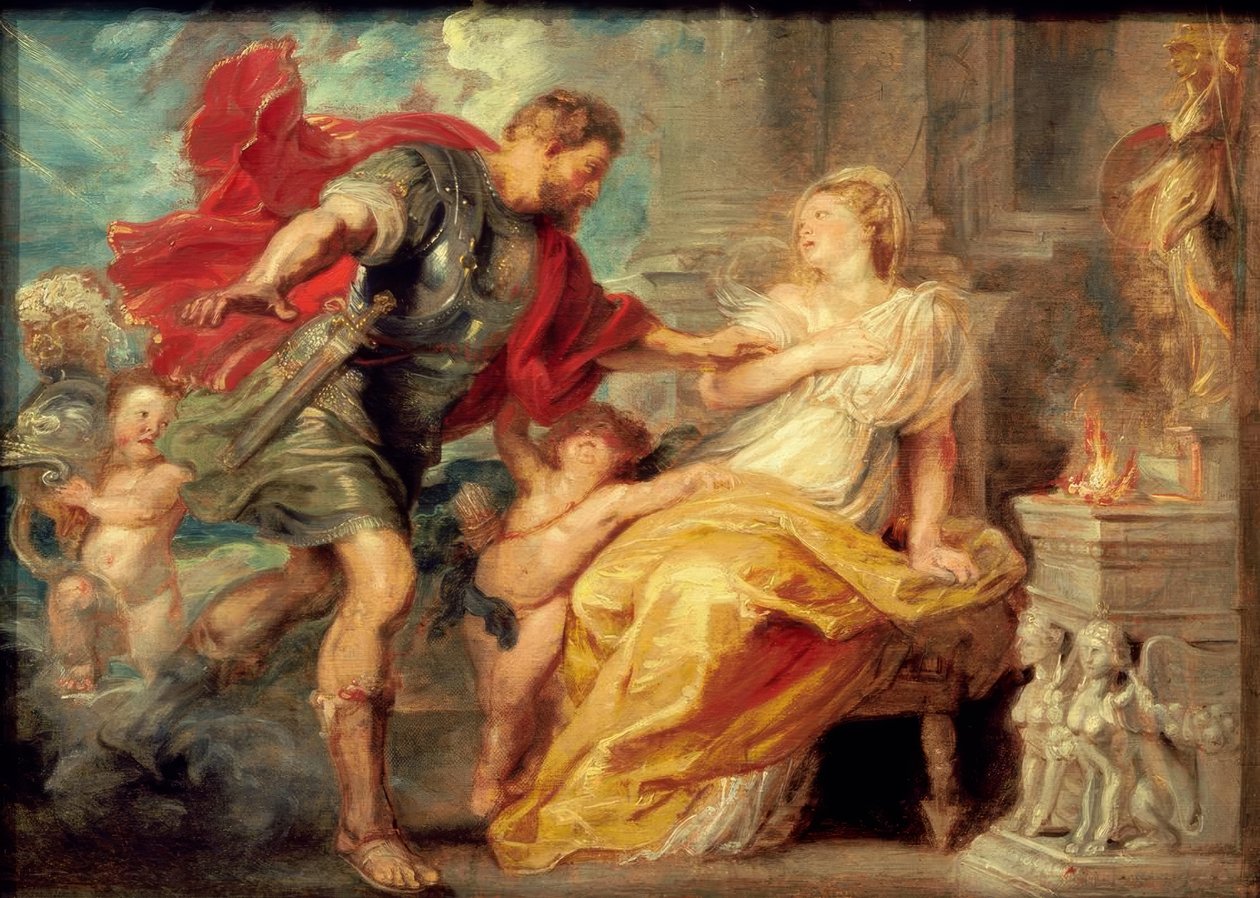 Marte y Rea Silvia de Peter Paul Rubens