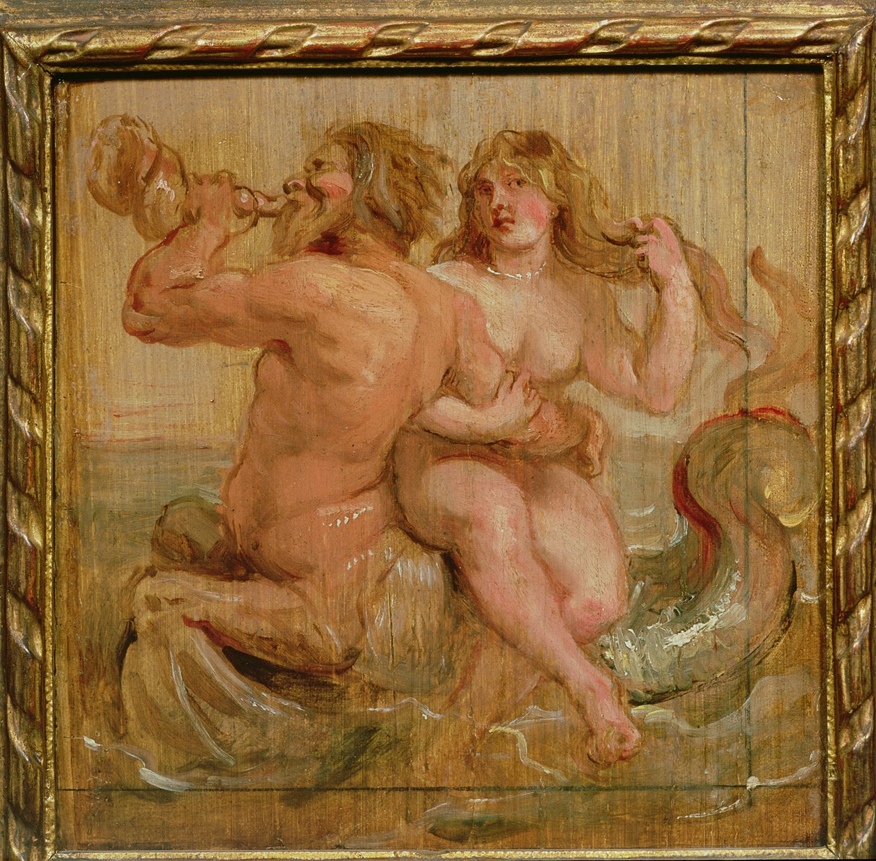 Nereida y Tritón, 1636 de Peter Paul Rubens