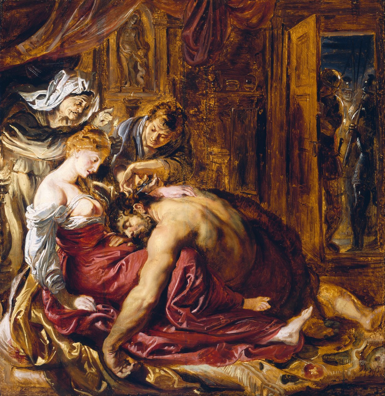 Sansón y Dalila de Peter Paul Rubens