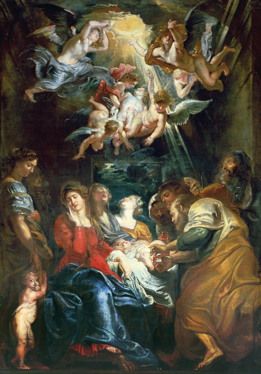 La circuncisión, c.1605 de Peter Paul Rubens