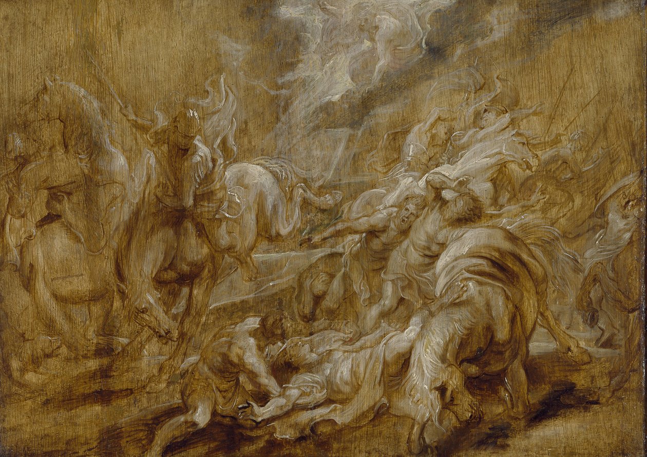 La conversión de San Pablo, c. 1616 - 1620 de Peter Paul Rubens