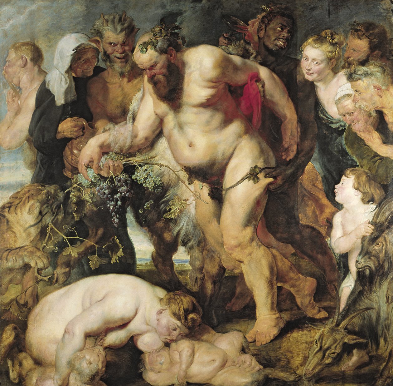 El Sileno borracho, c.1617-18 de Peter Paul Rubens