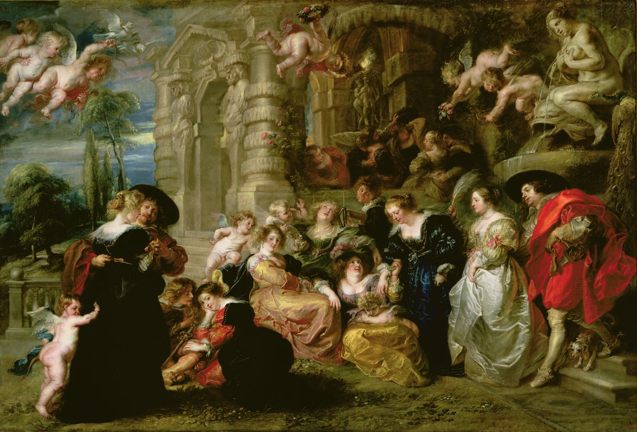 El jardín del amor, c.1630-32 de Peter Paul Rubens