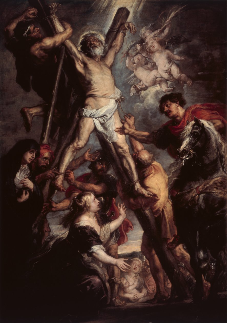 El martirio de San Andrés, 1637 de Peter Paul Rubens