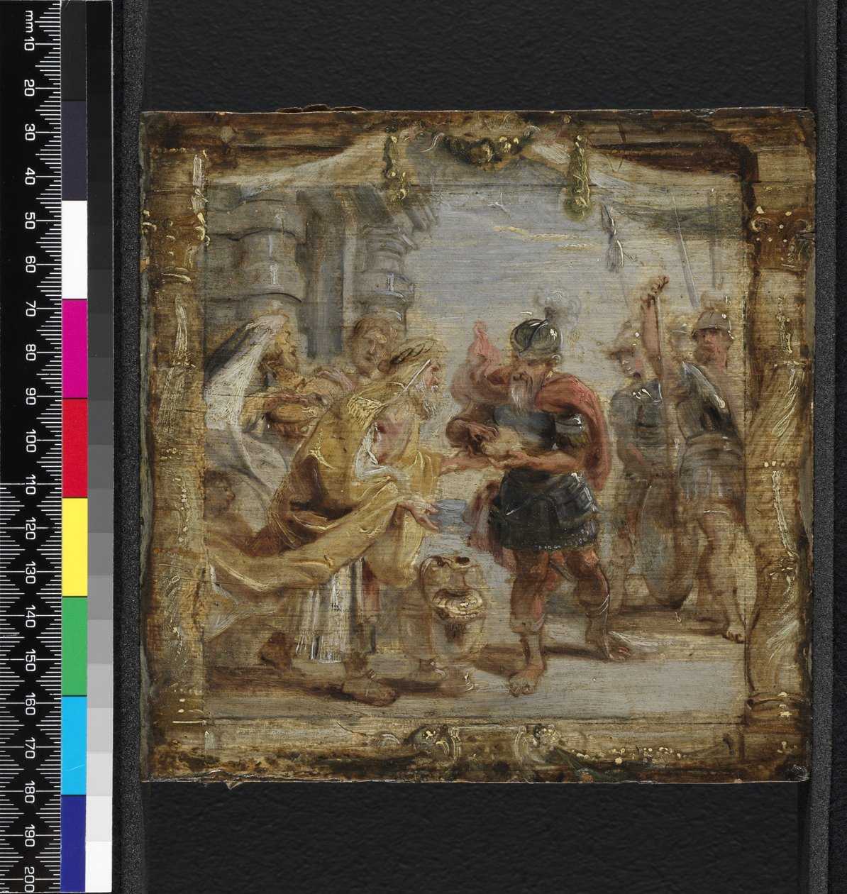 El encuentro de Abraham y Melquisedec, c.1625-26 de Peter Paul Rubens