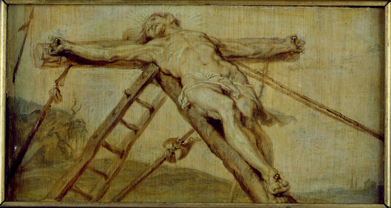 La elevación de la cruz de Peter Paul Rubens
