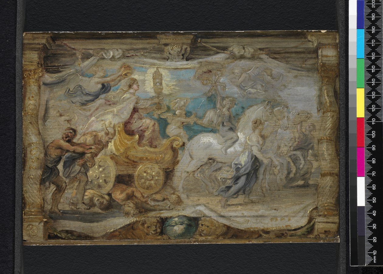 El triunfo de la Eucaristía sobre la ignorancia y la ceguera, c.1625-26 de Peter Paul Rubens