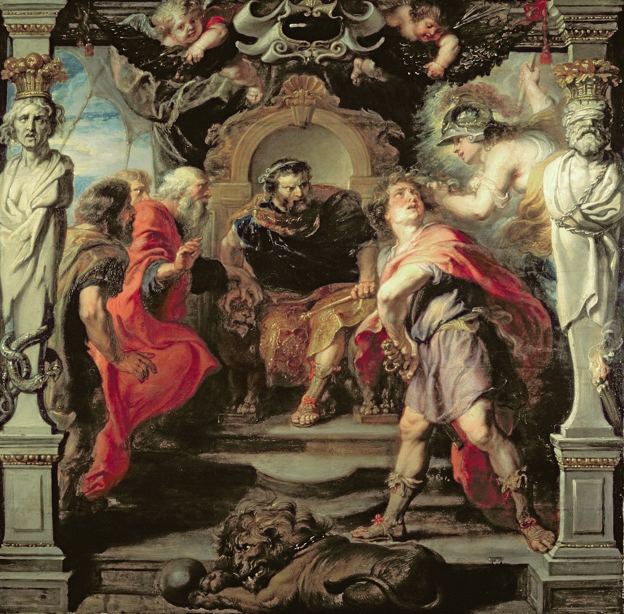La ira de Aquiles c.1633 de Peter Paul Rubens
