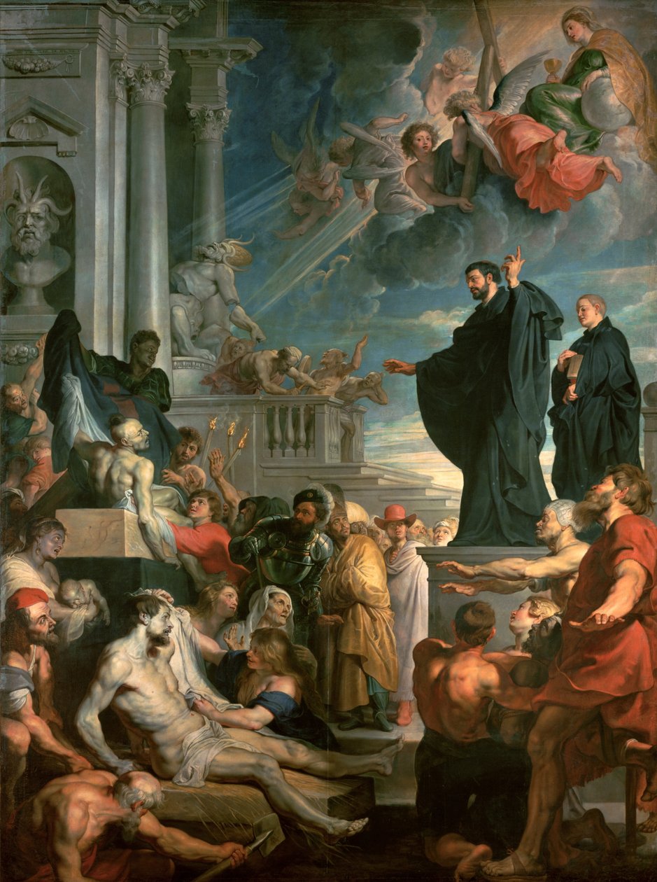 Los milagros de San Francisco Javier de Peter Paul Rubens