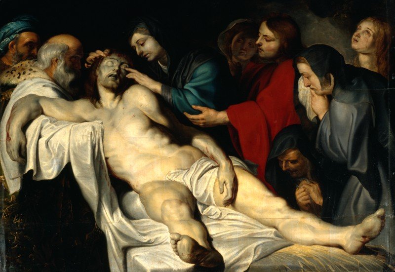 El lamento sobre el Cristo muerto de Peter Paul Rubens