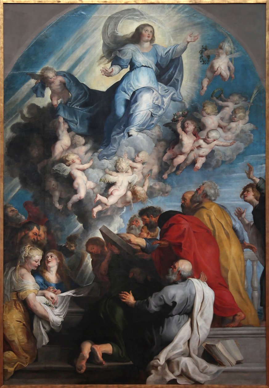 Asunción de María de Peter Paul studio of Rubens