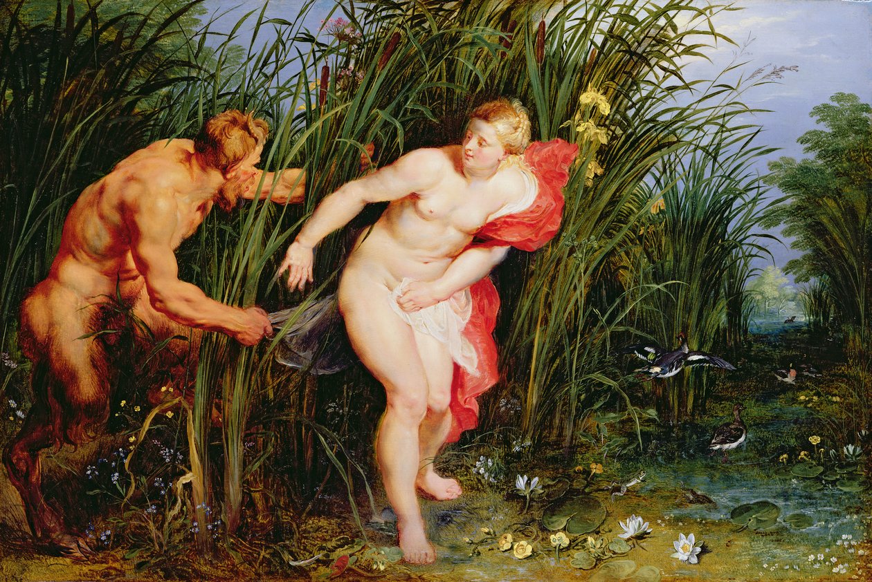 Pan y Siringa de Peter Paul and Brueghel Rubens