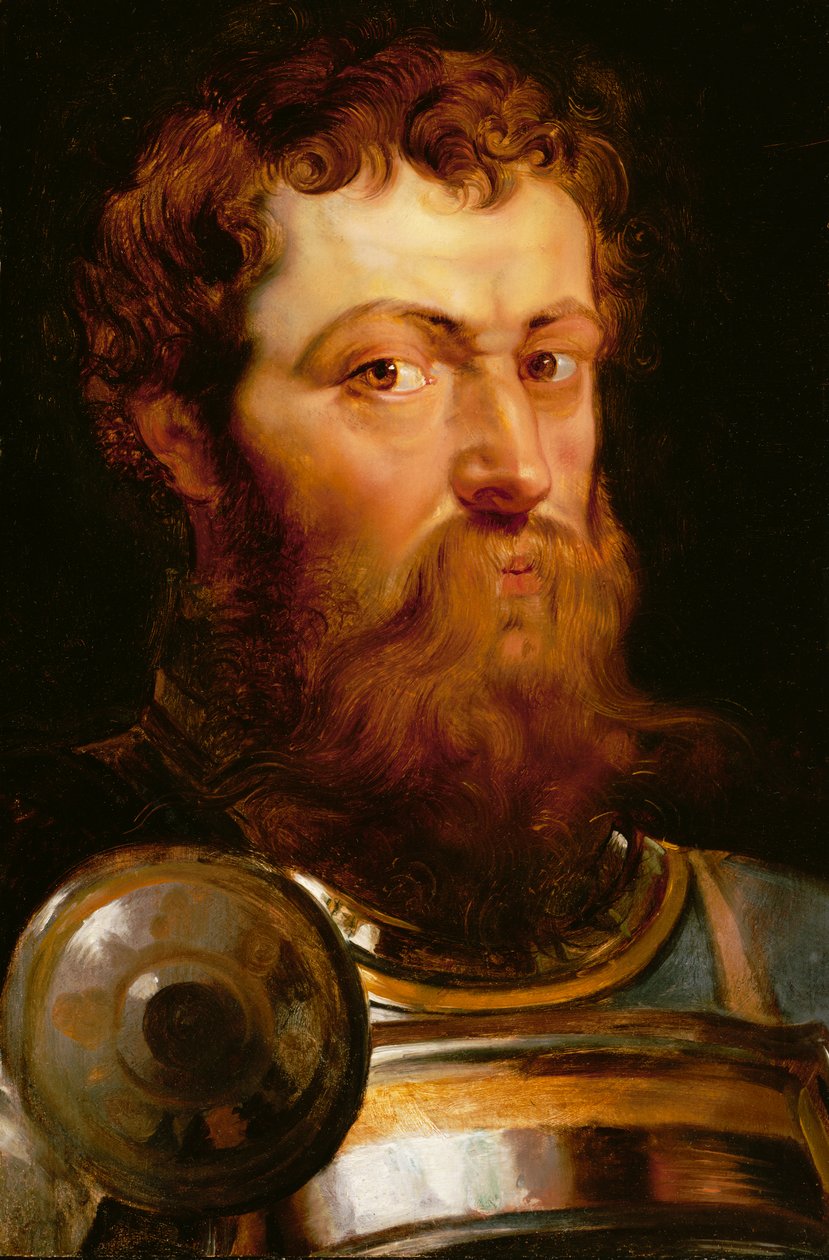 La cabeza del comandante de Peter Paul studio of Rubens
