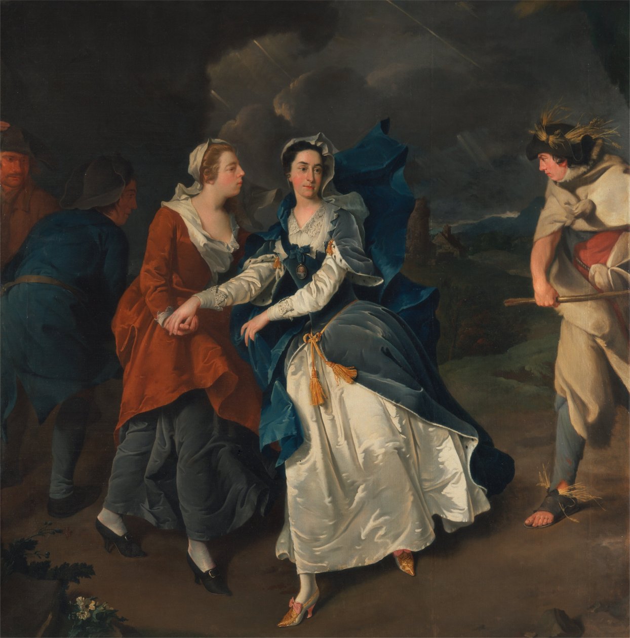 Mrs. Cibber como Cordelia de Peter van Bleeck