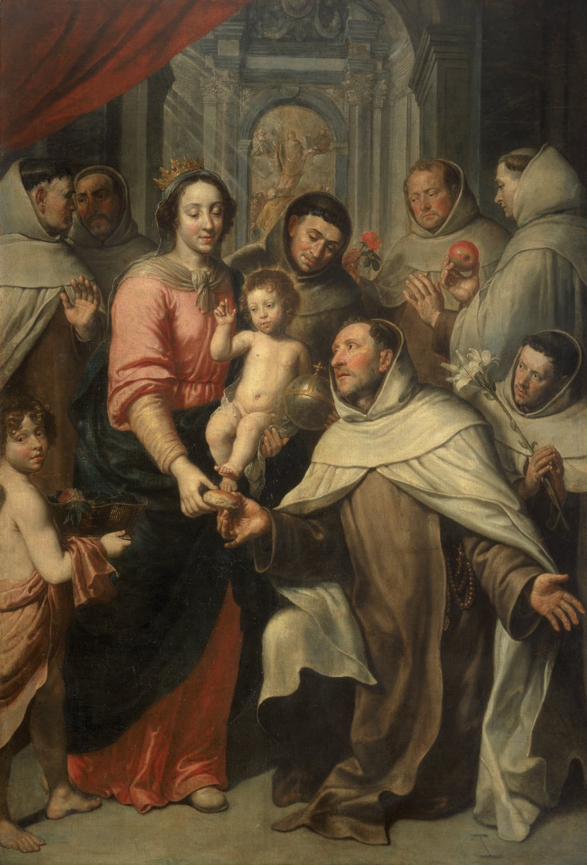 La Virgen de los Carmelitas de Peter van Lint