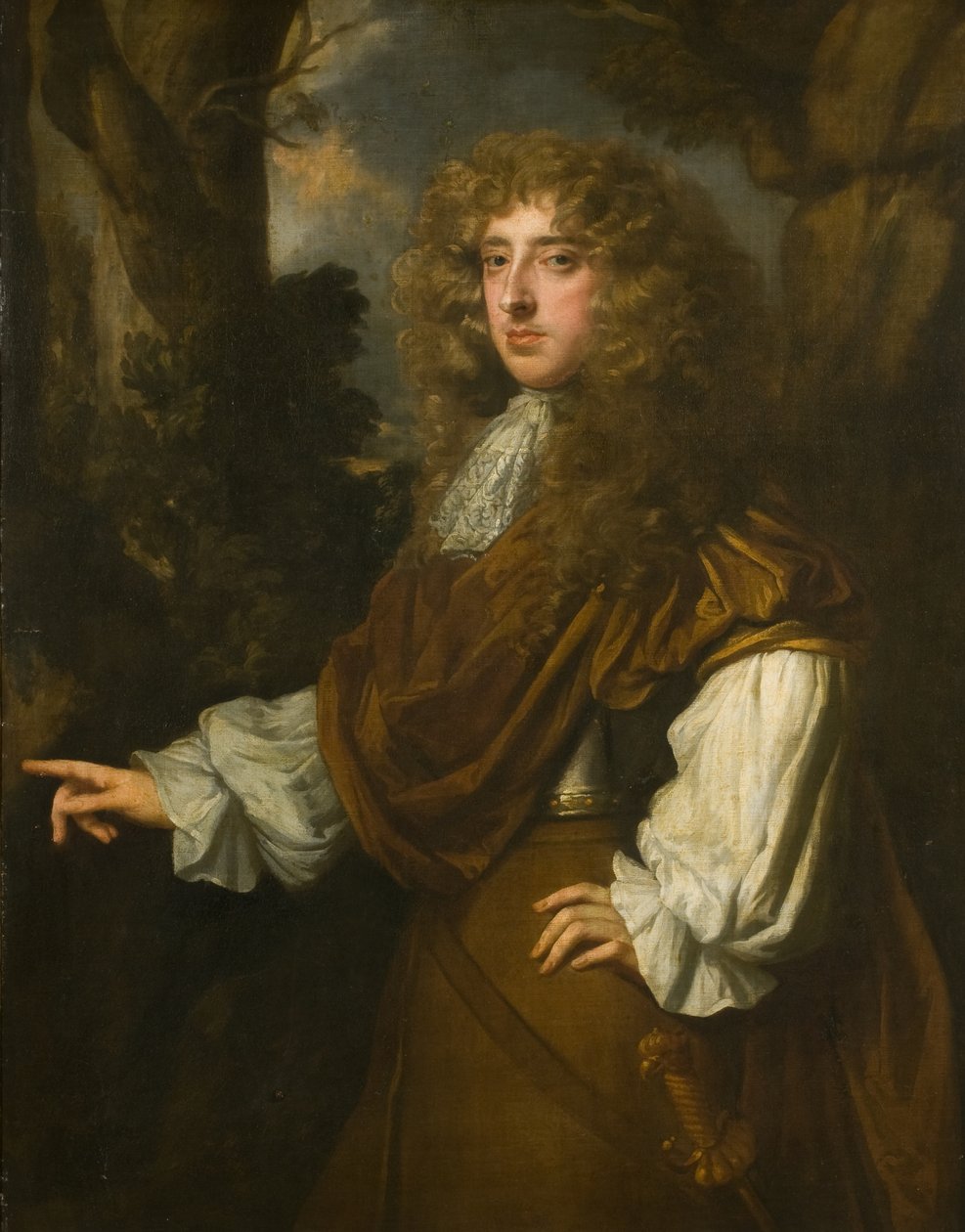 Retrato de un caballero de Peter (studio of) Lely