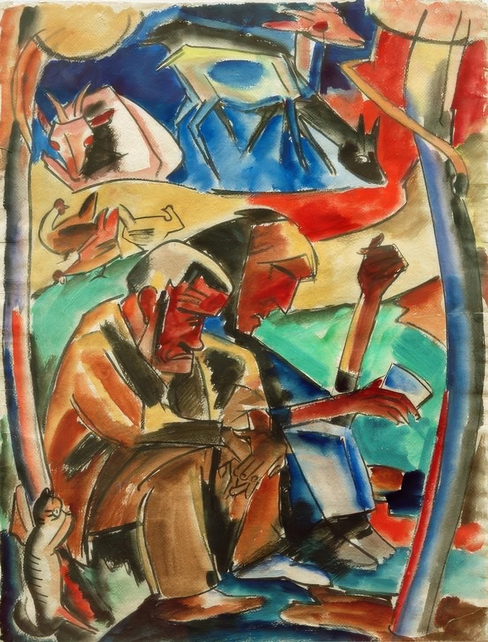 Los padres de Peter August Böckstiegel
