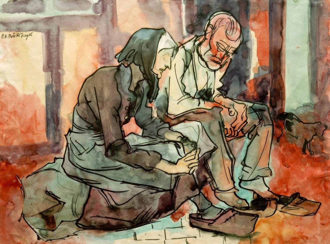 Los Padres de Peter August Böckstiegel