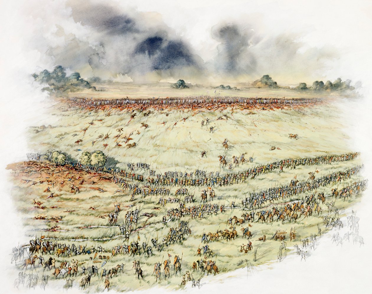 Batalla de Hastings, 1066 de Peter Dunn