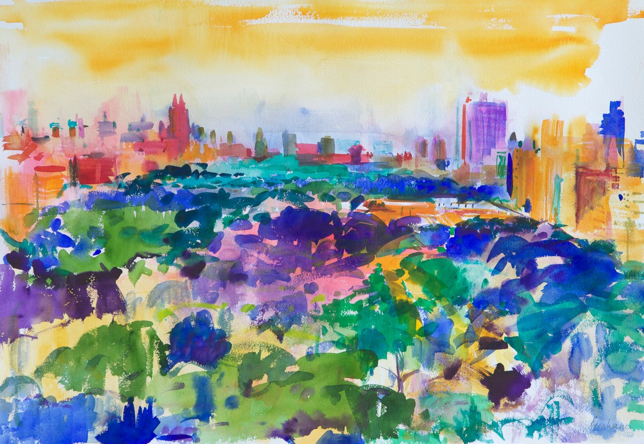 Central Park, Nueva York, 2011 de Peter Graham (Contemporary)