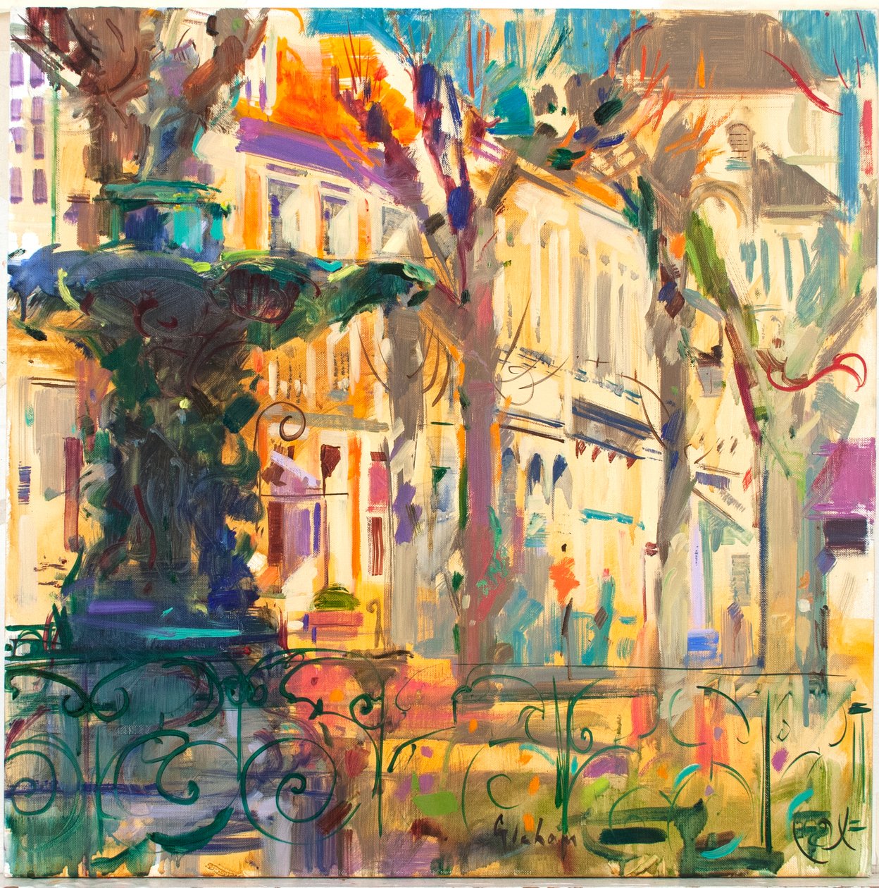 Montreuil sur Mer de Peter Graham (Contemporary)