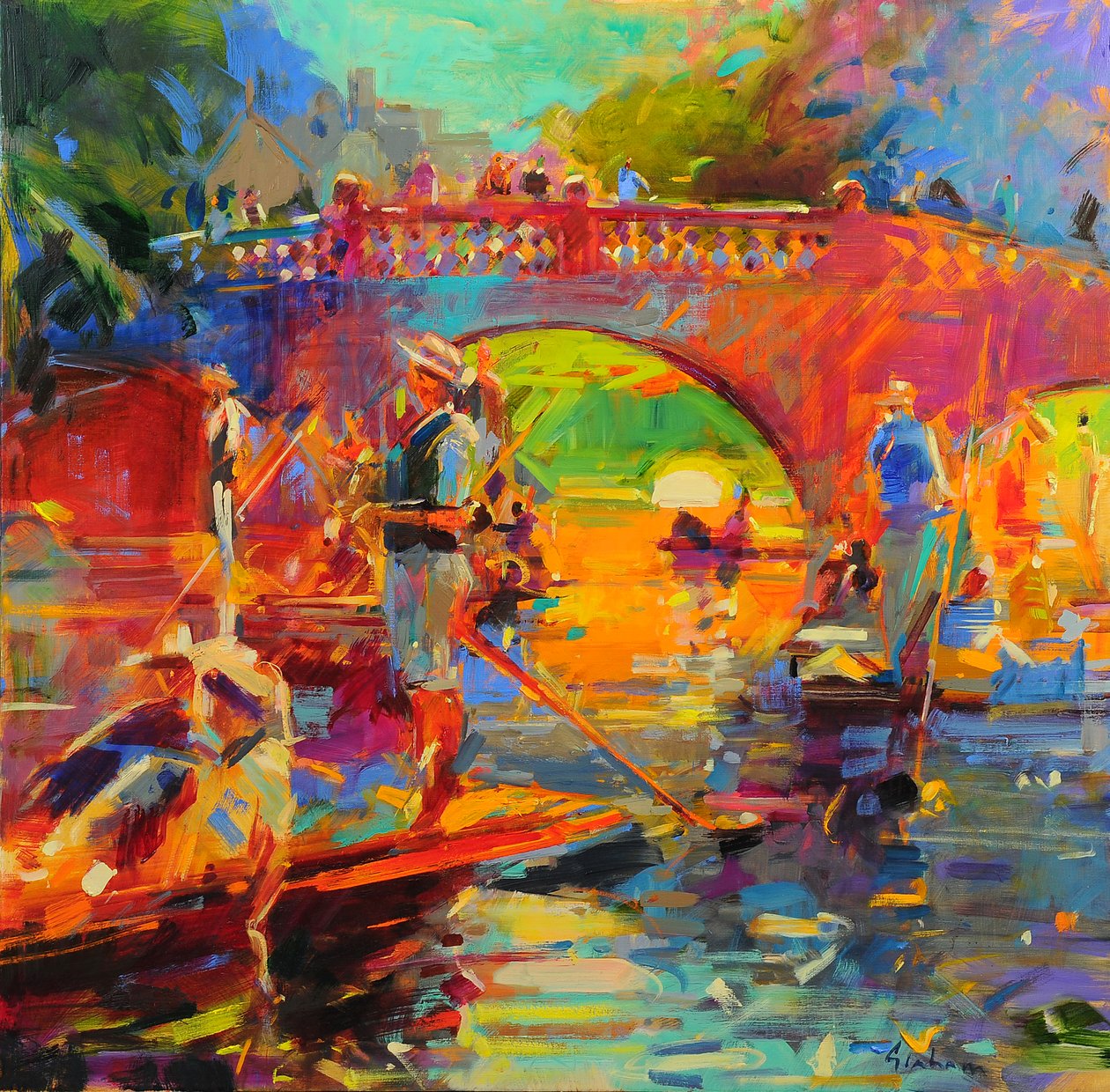 Botes, Puente Clare de Peter Graham (Contemporary)