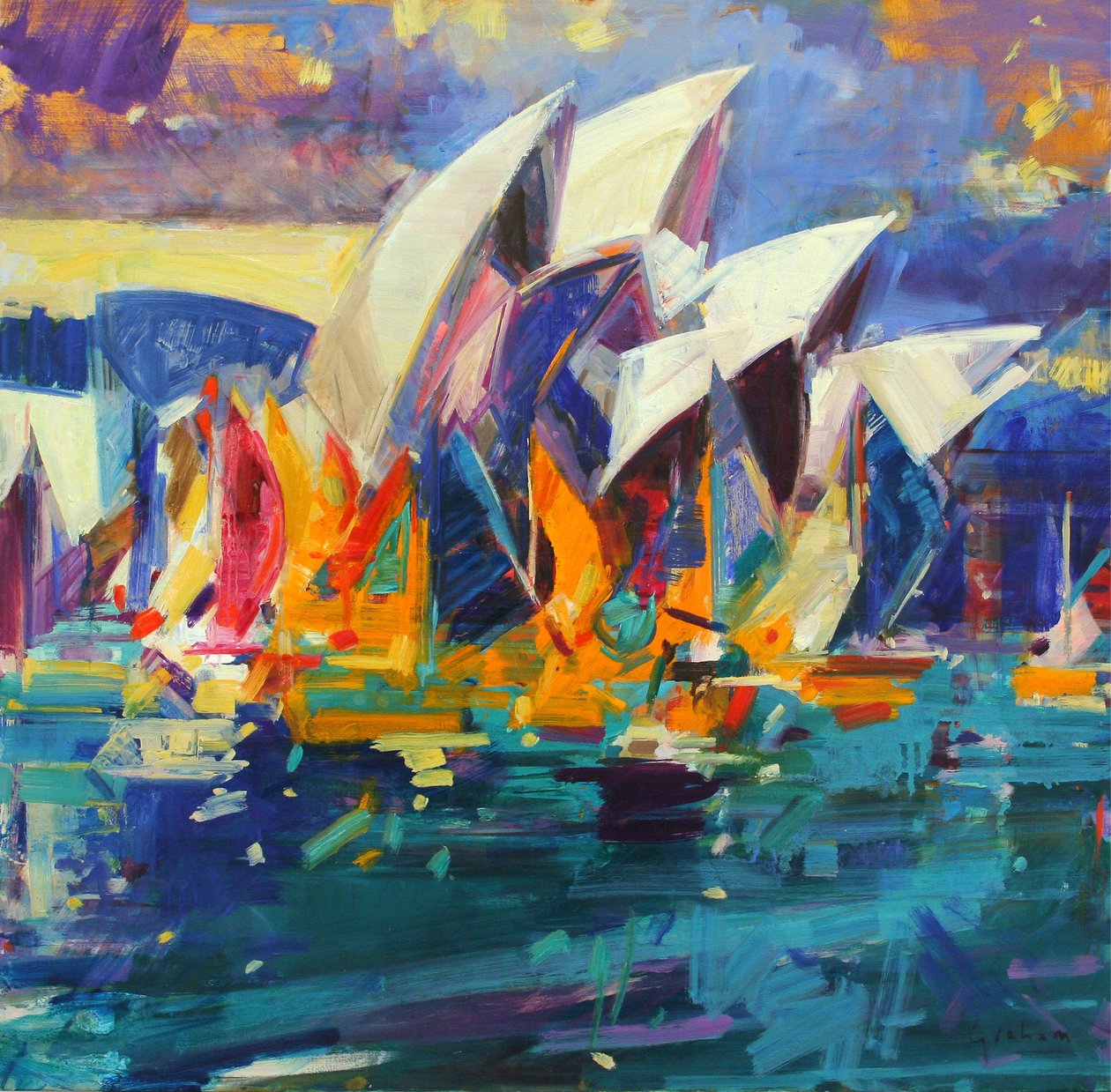 Sydney Flying Colours, 2012 de Peter Graham (Contemporary)