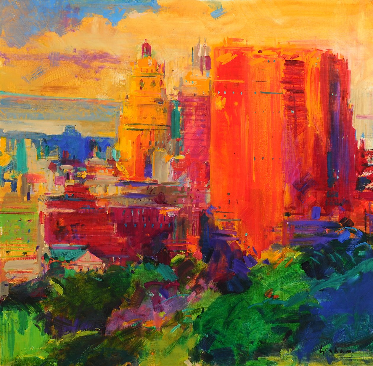 El Majestic, Nueva York de Peter Graham (Contemporary)