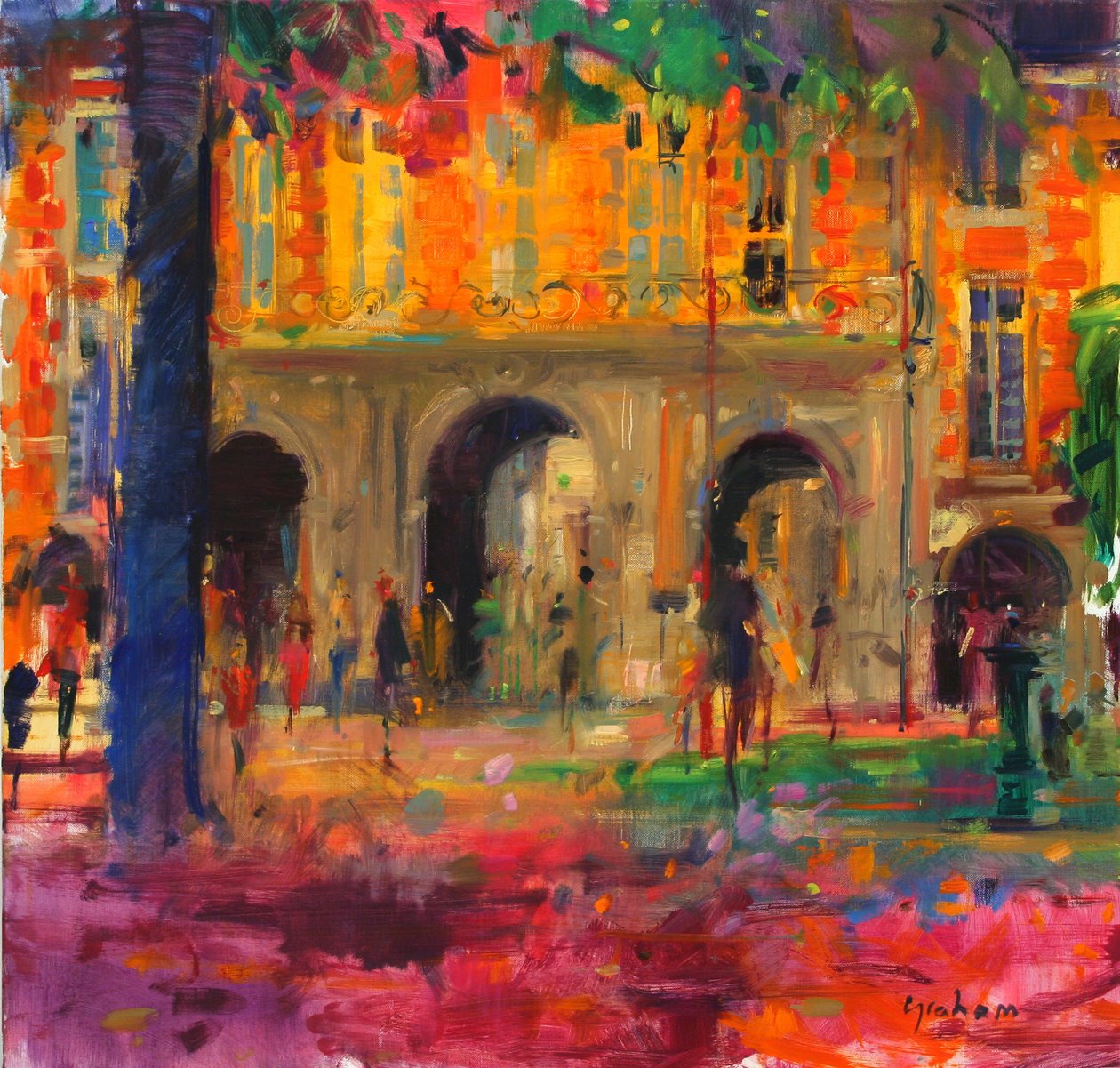 El Pabellón Real, Place des Vosges de Peter Graham (Contemporary)