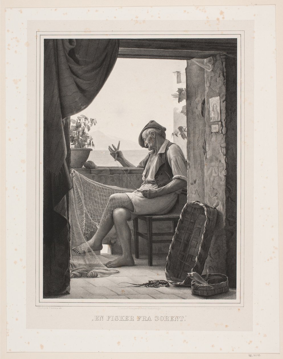 Un pescador de Sorrento de Peter Henrik Gemzøe