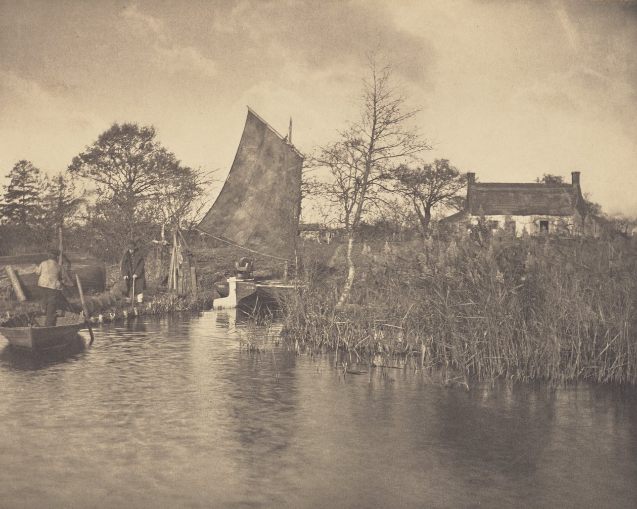Cabaña de un Broadman de Peter Henry Emerson