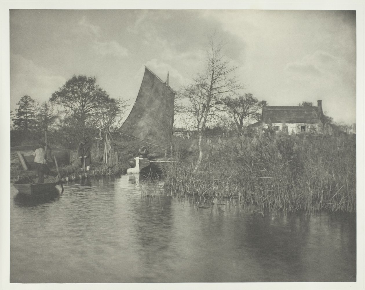Cabaña de un Broadman de Peter Henry Emerson