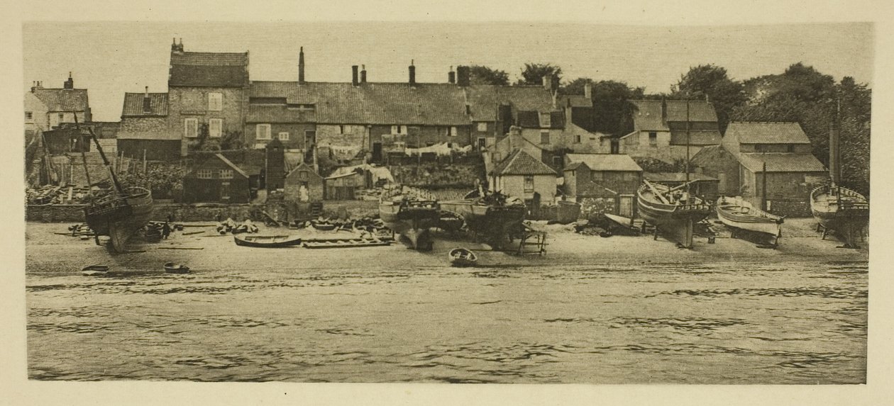 Un rincón del viejo Yarmouth de Peter Henry Emerson