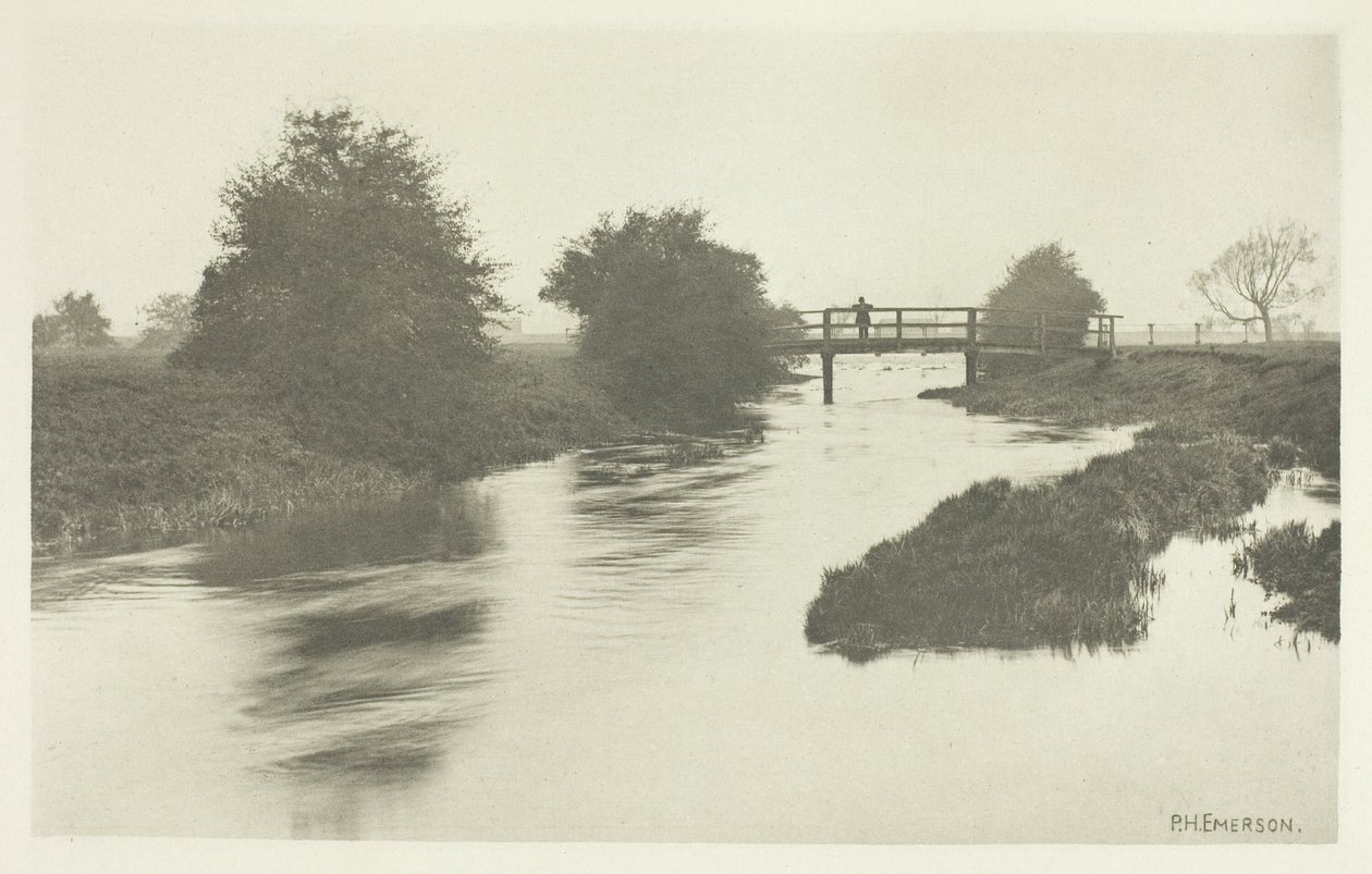 Pasarela cerca de Tottenham de Peter Henry Emerson