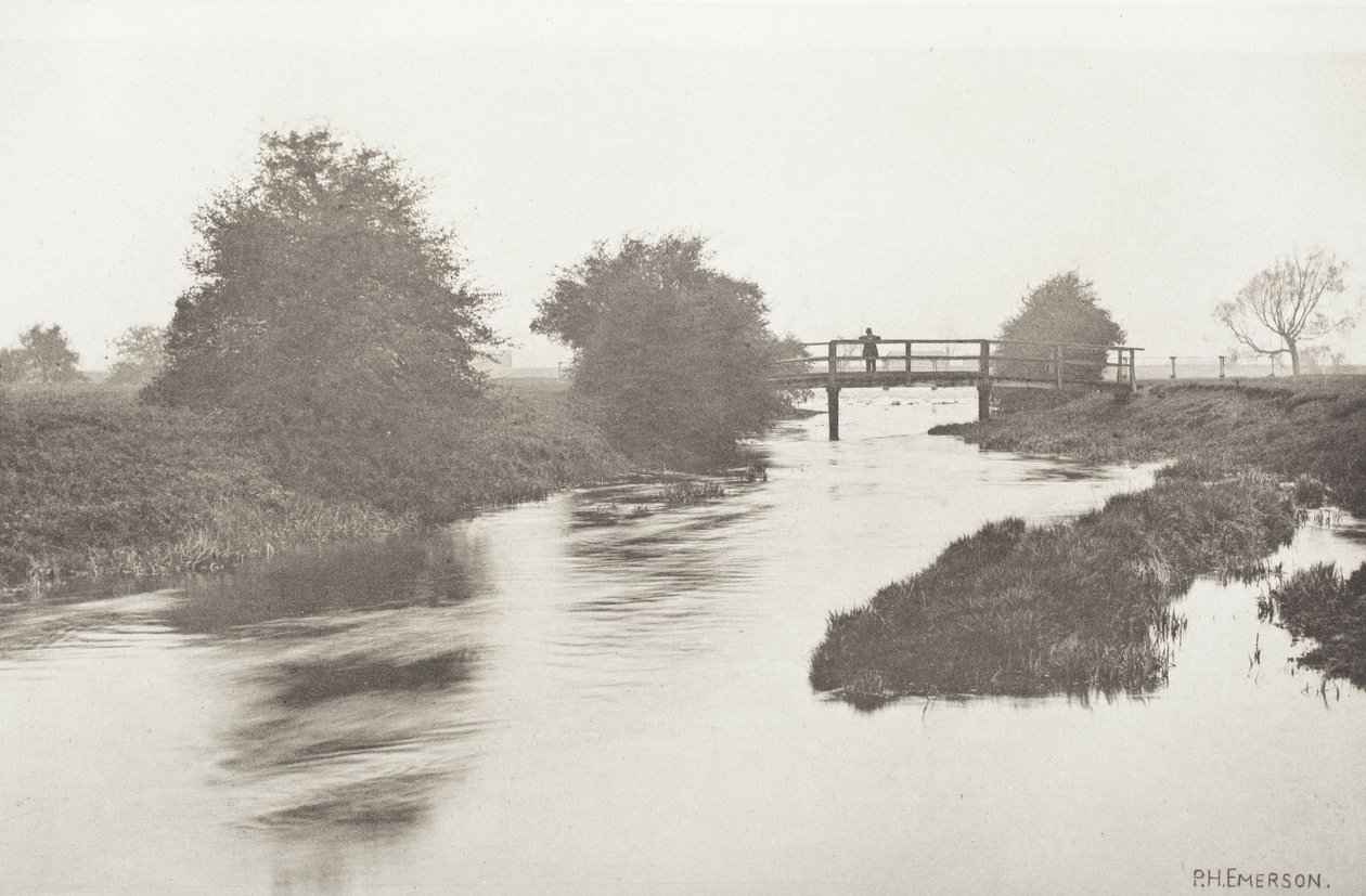 Pasarela cerca de Tottenham de Peter Henry Emerson