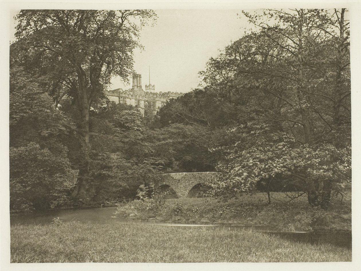 Puente de Lady Dorothy, Haddon Hall de Peter Henry Emerson